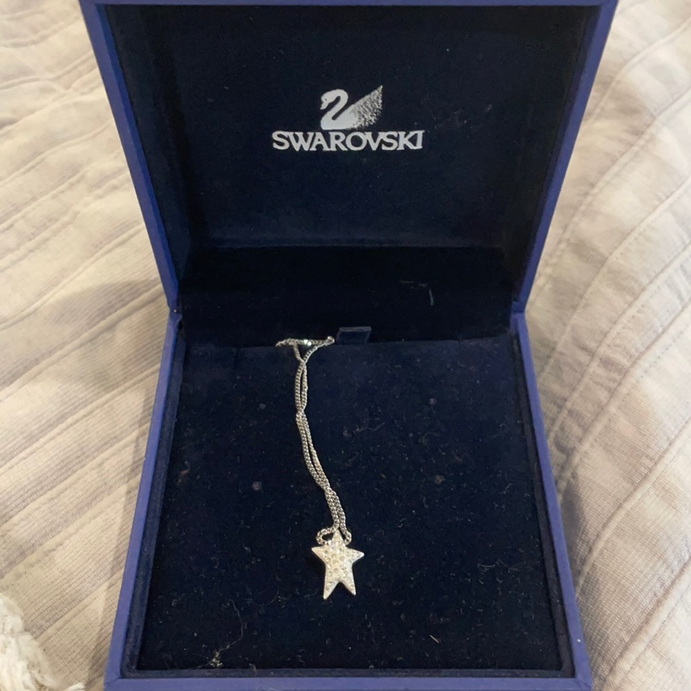 Swarovski star necklace